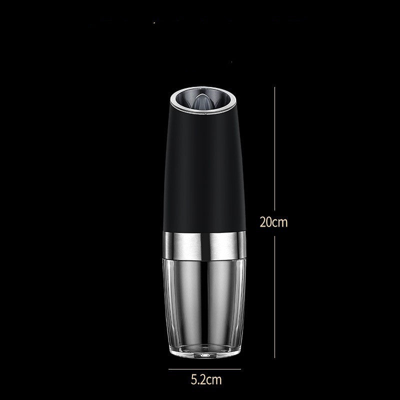 Rechargeable Electric Salt & Pepper Grinder – One-Handed, LED, Adjustable