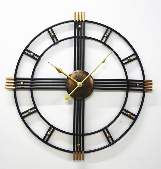 Classic 3D Roman Numeral Wall Clock – Silent