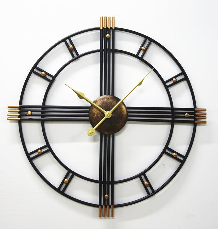 Classic 3D Roman Numeral Wall Clock – Silent