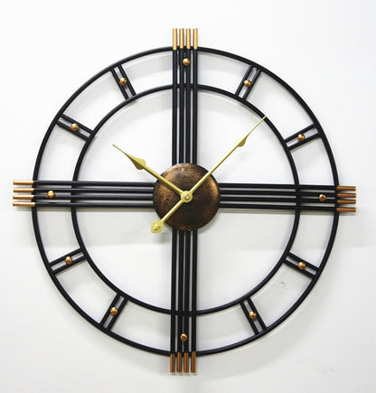 Classic 3D Roman Numeral Wall Clock – Silent
