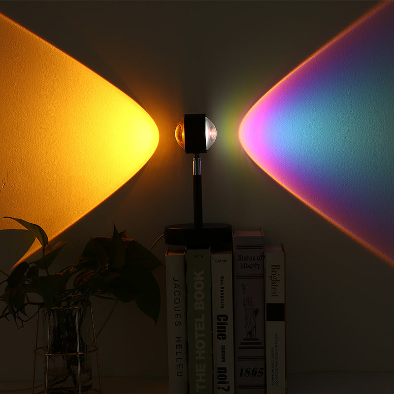 USB Sunset Rainbow Projection Lamp