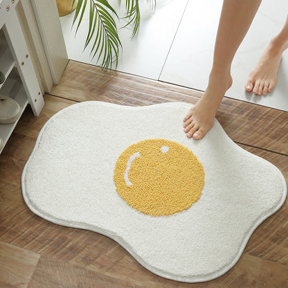 Funny Egg Entrance Rug – Nordic Welcome Mat