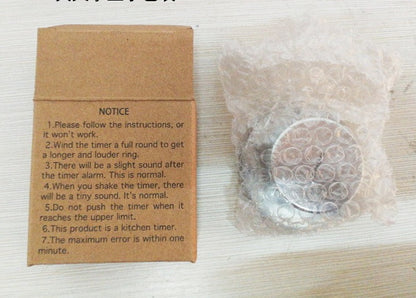 Stainless Steel Kitchen Mechanical Timer – Alarm Reminder