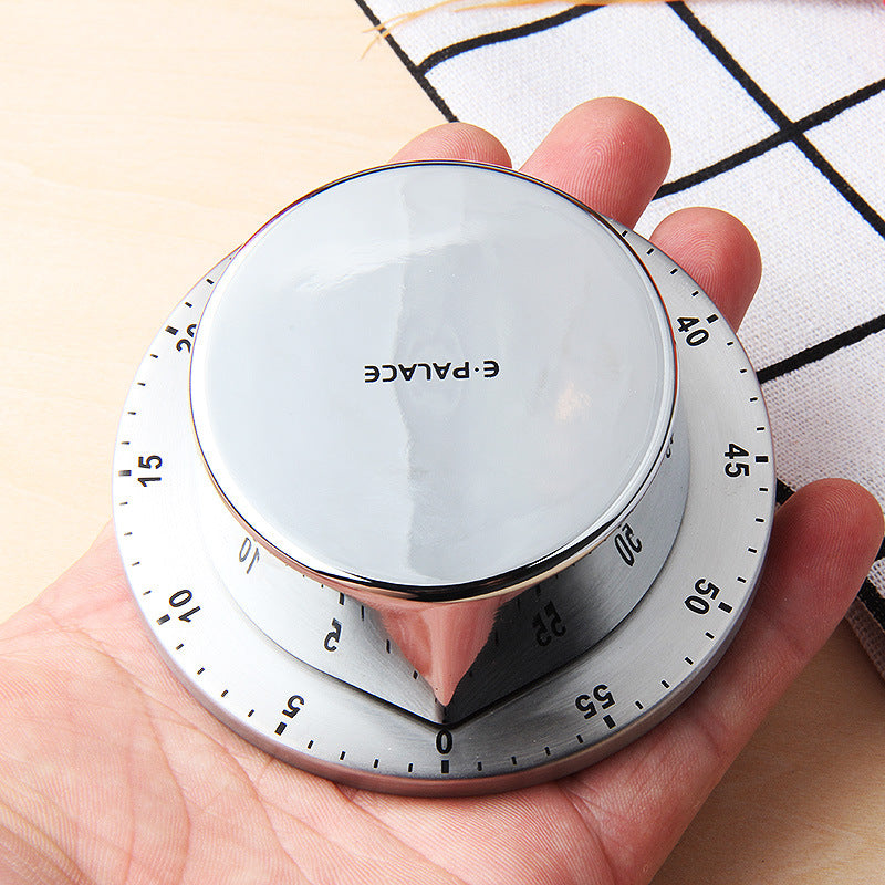 Stainless Steel Kitchen Mechanical Timer – Alarm Reminder