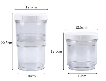 Vacuum Food Storage Container – Adjustable Airtight Jars