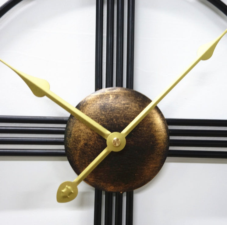 Classic 3D Roman Numeral Wall Clock – Silent