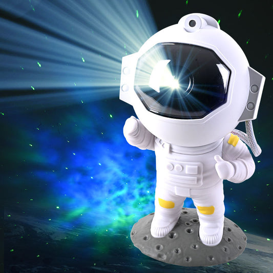 Galaxy Star Projector Night Light – Astronaut Lamp for Bedroom Decor & Gift