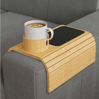 Minimalist Bamboo Sofa Tray